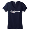 sagittarius violet Women's V-Neck T-Shirt