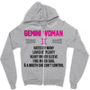 Gemini Woman Zipper Hoodie