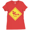 chocobo xing final fantasy Ladies Fitted T-Shirt