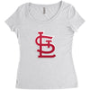 S red Women's Triblend Scoop T-shirt