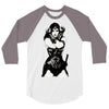 wonder woman 3/4 Sleeve Shirt