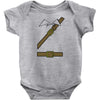 tunic for heroes Baby Bodysuit