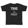 trig or treat1 Toddler T-shirt