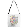 nerd attack Adjustable Strap Totes