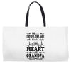 There's This Girl Who Kinda Stole My Heart Grandpa Weekender Totes