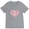 daimond V-Neck Tee