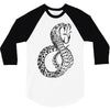 tribal cobra 3/4 Sleeve Shirt