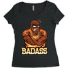 badass Women's Triblend Scoop T-shirt