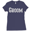 groom (2) Ladies Fitted T-Shirt