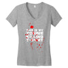 this is my zombie killing Women's V-Neck T-Shirt