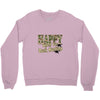 happy when duck hunting Crewneck Sweatshirt