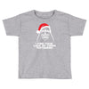 new funny darth vader star wars themed christmas Toddler T-shirt