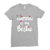 Minnie is my Bestie Ladies Fitted T-Shirt