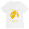 i drive a stick   halloween superpower V-Neck Tee