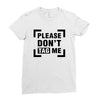 Please Don't Tag Me Ladies Fitted T-Shirt
