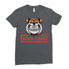 bad dog 2 Ladies Fitted T-Shirt