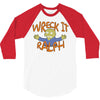 ralph wrecking it 3/4 Sleeve Shirt