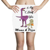 mama &amp; pizza dinasour Mini Skirts