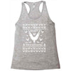 Merry Maverickmas Ugly Christmas Sweater Racerback Tank