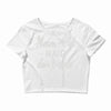 mermaid hair Crop Top