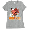 cosmo canyon reds Ladies Fitted T-Shirt