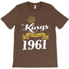 kings are born in 1961 T-Shirt
