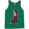 floral fox Tank Top
