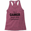 gamer baseball Racerback Tank
