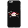 November Peeking Out Baby Girl iPhone 6/6s Case