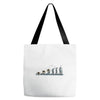 evolution of espionage Tote Bags
