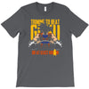training to beat saiyan or at least warrior anime gym workout lifting T-Shirt