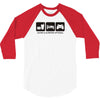 eat sleep game 3/4 Sleeve Shirt