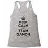 team damon salvatore Racerback Tank
