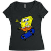 sponge board Women's Triblend Scoop T-shirt