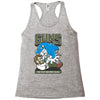 anti dauphin violeurs Racerback Tank