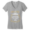 i am a libra Women's V-Neck T-Shirt