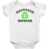 recycled hipster Baby Onesie
