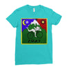 Bicycle Day T-shirt - 1943 Vintage (Albert Hofmann LSD) Ladies Fitted T-Shirt