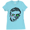 punk zombie baseball Ladies Fitted T-Shirt