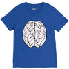 male brain V-Neck Tee