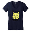 freaking meowt Women's V-Neck T-Shirt