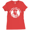 blackbeard pirate ship Ladies Fitted T-Shirt