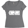 baterai Women's Triblend Scoop T-shirt