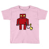 bird powered robot Toddler T-shirt