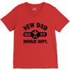 rookie new dad 2017 V-Neck Tee