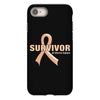 Survivor Of Uterine Cancer iPhone 8