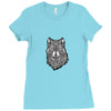 Wolf 2 Ladies Fitted T-Shirt