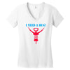 i need a hug Women's V-Neck T-Shirt