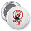 Impeach 45 Stop Trump Pin-back button