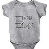 now or later Baby Onesie